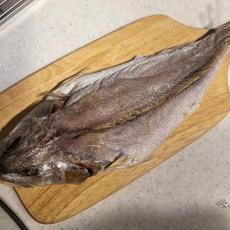 완도아가씨 국내산 반건조 손질 민어 초특대 50cm 1kg 제수용 제사상 완도 자연산, 1개, 50cm1kg전후