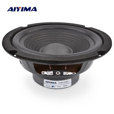 AIYIMA 1Pc 6.5 인치 미드레인지베이스 스피커 4 Ohm 150W 오디오 음악 스피커 홈 시어터 Ses Sistemi 용