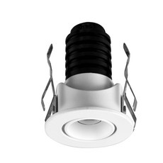 舞光DANCELIGHT 簡約白色LED聚光燈 7W 3.5公分尼克防眩燈 小巧聚光照明 居家重點照明, 黃光, 1個