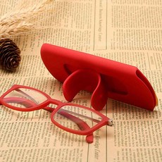 에코벨 초슬림 TR 프레임 휴대용 경량 돋보기 안경 세트, 초슬림 TR 프레임 휴대용 경량 돋보기 레드, 1개, 레드