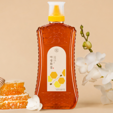 청년벌집 야생화꿀 2kg 천연벌꿀 자연벌꿀 토종꿀, 1개
