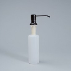 스테인레스 실버 싱크대 매립형 디스펜서 300ml 업소용리필용기 주방디스펜서 스텐 매립형 통 세제 dew+1193Zp