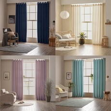 커텐 암막 아일렛형 긴창 암막커튼 1장 거실형 3중직 고밀도_woc_1203