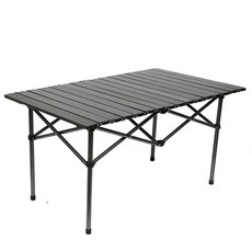 露營推車配件 加高蛋捲桌 推車桌板 攤位架 夜市攤車 擺攤桌 露營推車蛋捲桌, 黑色, 1個