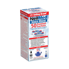 NeilMed 耐有美 塞那靈 Sinus Rinse 洗鼻器 洗鼻鹽 成人兒童洗鼻器, 1個, 【補充組】(洗鼻鹽50包入)