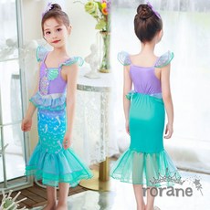 에리얼 여아 인어공주드레스 아동 공주옷