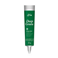 브레드가든 아이싱칼라 식용색소 딥그린, 25g, 1개