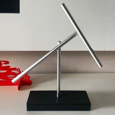 무한동력 진자운동 선물 실험 뉴턴의 요람 과학 소품 사무실 장식품, 1개, T자형 기본 D