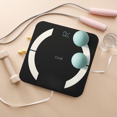 CAS 블루투스 체중계, GBF-1603B, Classic Black