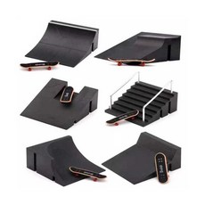 핑거보드 필드 미니 경기장 세트 스킬 연습 장애물, 1개, D타입 - 14x14x7cm