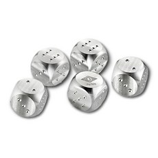 純銀 骰子 套裝 5枚, 1個