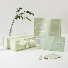 한정수량 올라잇 그린 150포 다이어트 영양제 풋사과 애플페논, 150회분, 1개