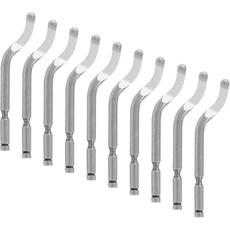 LDEXIN 10Pcs 버링 블레이드 BS1018 S100 코발트 톱날 버 커터 트리밍 스크레이퍼, BS1018 Blades