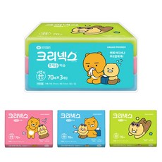 크리넥스 여행용 티슈, 70개입, 3개