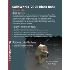 (영문도서)SolidWorks 2026 Black Book Paperback, Cadcamcae Works, English, 9781774591987