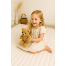 유아 알러지 논슬립 양면 범퍼 패드 100x140, 알러지논슬립(아이보리)