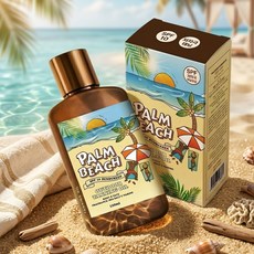 팜비치 야외 태닝오일 SPF10, 1개, 120ml