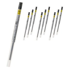 유니 스타일핏 리필심 0.38mm UMR-109-38, 블랙10개