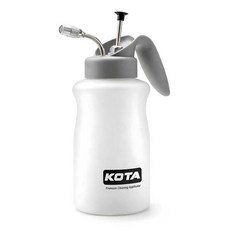 KOTA 1L 조절 가능한 핸드 펌프 압력 스프레이 자동차 용제를 위한 튼튼한 다용도 병 표면 준비 및 자동차 디테일링 내화학성 PE 구조 조절 가능한 스프레이 패턴 6, 클리닝 어플리케이터