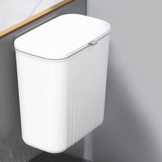 걸이식 편리하고 쓰레기통 모던 휴지통 9리터, 9리터 걸이식 휴지통