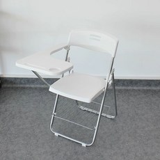 책상의자 접이식 학원 그레이 일체형 테이블 회의실, W. 흰색확대된 필기판  책장 포함, W. 흰색확대된 필기판 책장