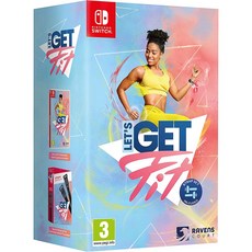 NS SWITCH 一起健身吧 腿腕帶同捆版 中英日文歐版 Lets Get Fit Accessory 【一起玩】, 1個