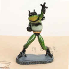 개구리 소품 소품인형 배트맨 동물인형 인형 장식소품 미니어처소품 인테리어소품, 본상품