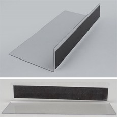 마이소네 L형 투명 칸막이 28x12cm 1P 자석형 다용도투명칸막이 가림막파티션