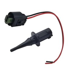 Zeathery 외부 주변 공기 온도 센서 2개 플러그 Hrness가 있는 고온 저항 센서 표준 교체 0075421318 0005428418 5S11829 메르세데스 벤츠와 호