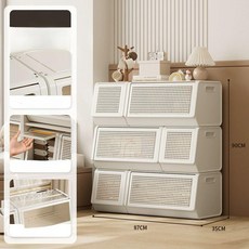 레트로 보관함 화장품 화장대 정리 꾸미기 함 수납함, 혼합 6개 세트 [라탄대형3개+라탄소형3개]