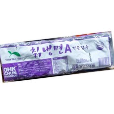 옥천 칡 냉면 보라색 2kg 면 국수 요리, 1개