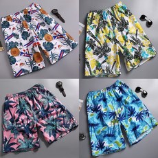 남성 트로피컬 비치팬츠