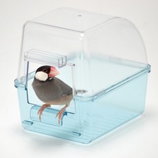 《嘟嘟鳥寵物》日本SANKO 鳥用沐浴小鳥澡盆 B51（可掛籠子上）