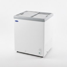 캐리어 저소음 다목적 유리도어 냉동고 97L 방문설치, Light White(화이트컬러), CSDHD102WA