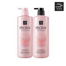 미쟝센 펄샤이닝 리페어 샴푸 피오니향 1000ml+미쟝센 펄샤이닝 리페어 트리트먼트 피오니향 1000ml, 1세트