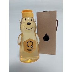 선물용 곰돌이 아까시 꿀 500g 천연꽃꿀, 1개