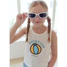 로아앤제인 (20%SALE)테일 크롭 나시티셔츠 929200