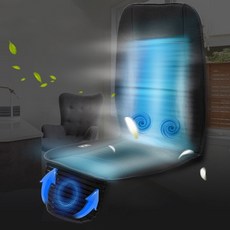 다이아코트 싸이클론 통풍시트 쿨링시트 1P, 1개, 쿨링시트+시트어뎁터 12V