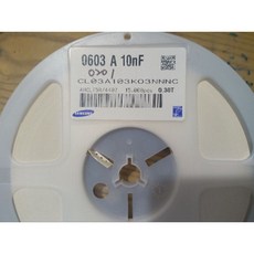 三星 0201 SMD 貼片電容, 1個, CL03A103KO3NNNC,100顆