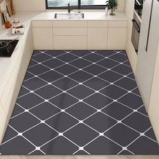 싱크대발매트 주방바닥매트 PVC 깔끔 모던해빗