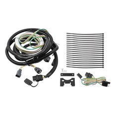 Wahparts 58902 맞춤형 RV 딩기 견인 배선 하네스 지프 랭글러 TJ 1998-2006 플랫 견인 배선 하네스 후미등 하네스 커넥터 키트와 호환