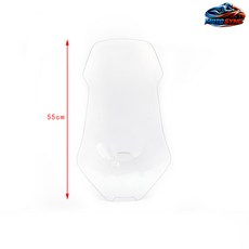 모토싱크 혼다 ADV350 롱 윈드 스크린 쉴드 55cm, 1개, 클리어 1개, 클리어