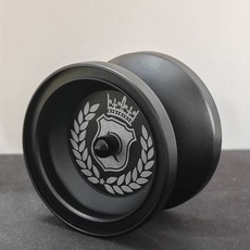 臺灣出貨 新款2025 yoyo正品高端悠悠球金屬花式專業比賽溜溜球競技專用益智玩具配件, 1個, yp黑皇冠活睡眠