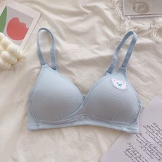 學生少女美背內衣 運動小胸集中無鋼圈 舒適透氣薄款內衣