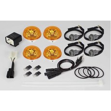 [Gear Base 吉兒基地] TAKEGAWA 武川 日規化 橘色方向燈 套件 Monkey 125 DAX 臘腸, 1個, 橘色方向燈套件