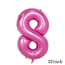 생일 파티 학예회 이벤트 할로윈 용품 심슨 풍선 재미있는 노란색 가족 홈 라텍스 호일 에어 축하 배너 케이크 토퍼 장식 어린이 장난감, 기타, 32inch Number_38