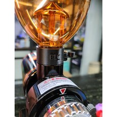 貝勒拉芙 BLC 咖啡磨豆機豆閘門開洞豆擋，適用於小飛鷹、小飛馬 600N 601N 610N 700s, 碳纖半光黑(PLA+碳纖半光黑材質), 1個