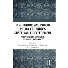 (영문도서) Institutions and Public Policy for India's Sustainable Development: Perspective... Hardcover, Routledge India, English, 9781032516493