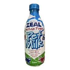 真致 ZEAL 寵物牛奶 1000ml 紐西蘭犬貓專用鮮乳 保健鮮乳 犬貓適用, 1L, 1個