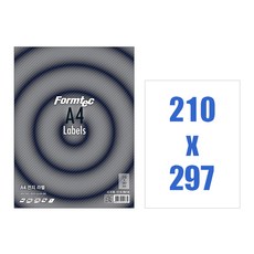 폼텍 분류 표기용 라벨지 LS-3130, 1칸, 100개